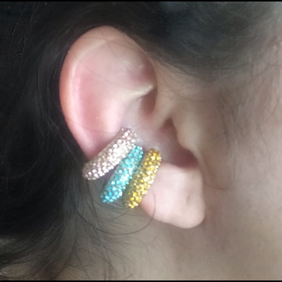 Baublebar style cuff earring set - Picture 6 of 7